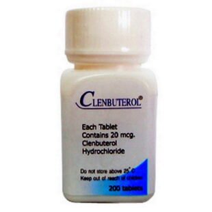 Clenbuterol Hydrochloride 20 mcg x 200 tab
